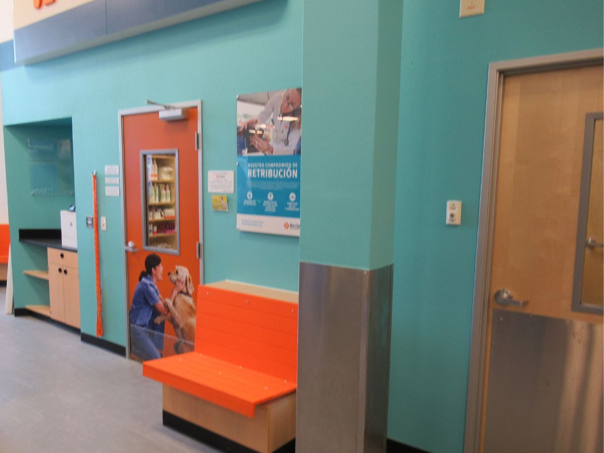 The Banfield Pet Hospital Plaza Centro Caguas waiting area