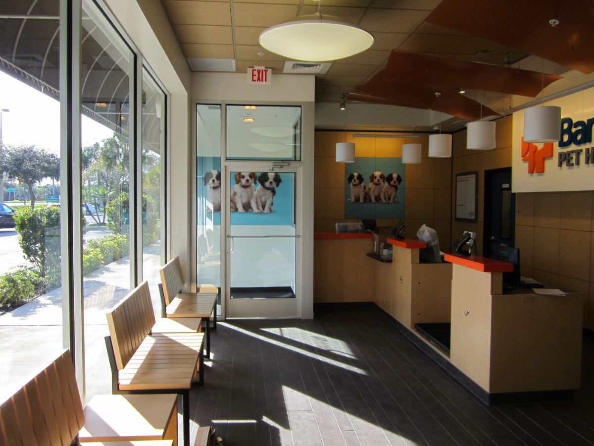 The Pembroke Pines W front lobby and waiting area