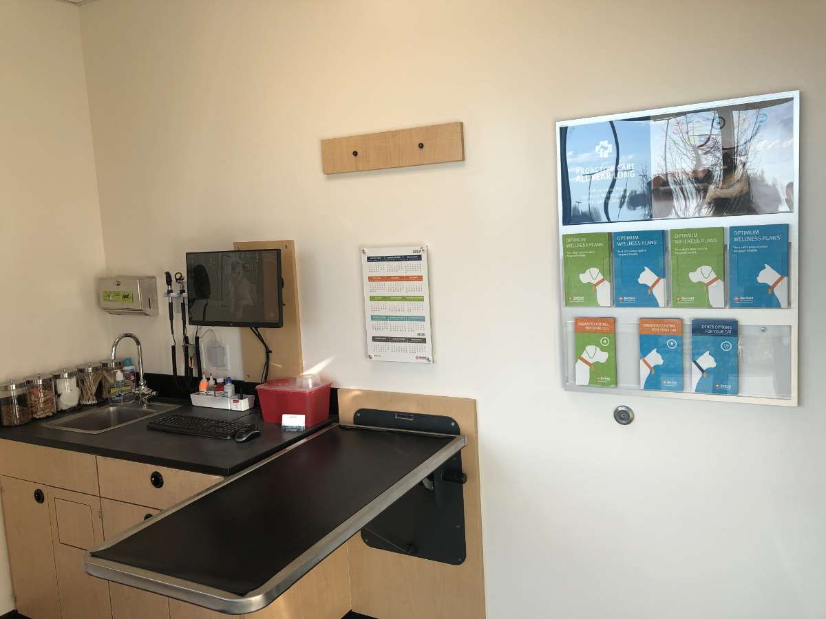 The Charlotte Rea Farms Banfield hospital exam room